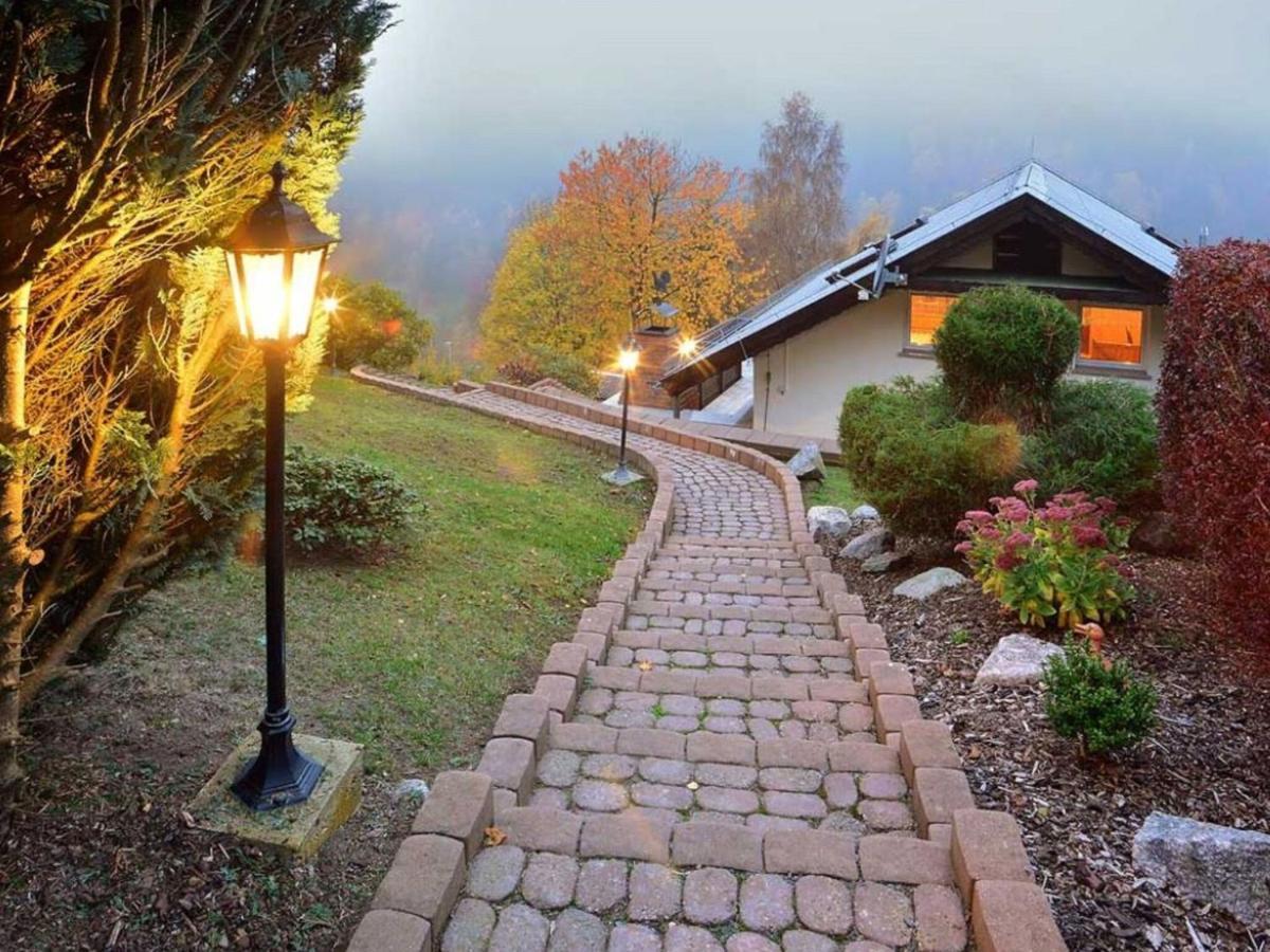 Majestic Holiday Home With Jacuzzi Unterschönau Exterior foto
