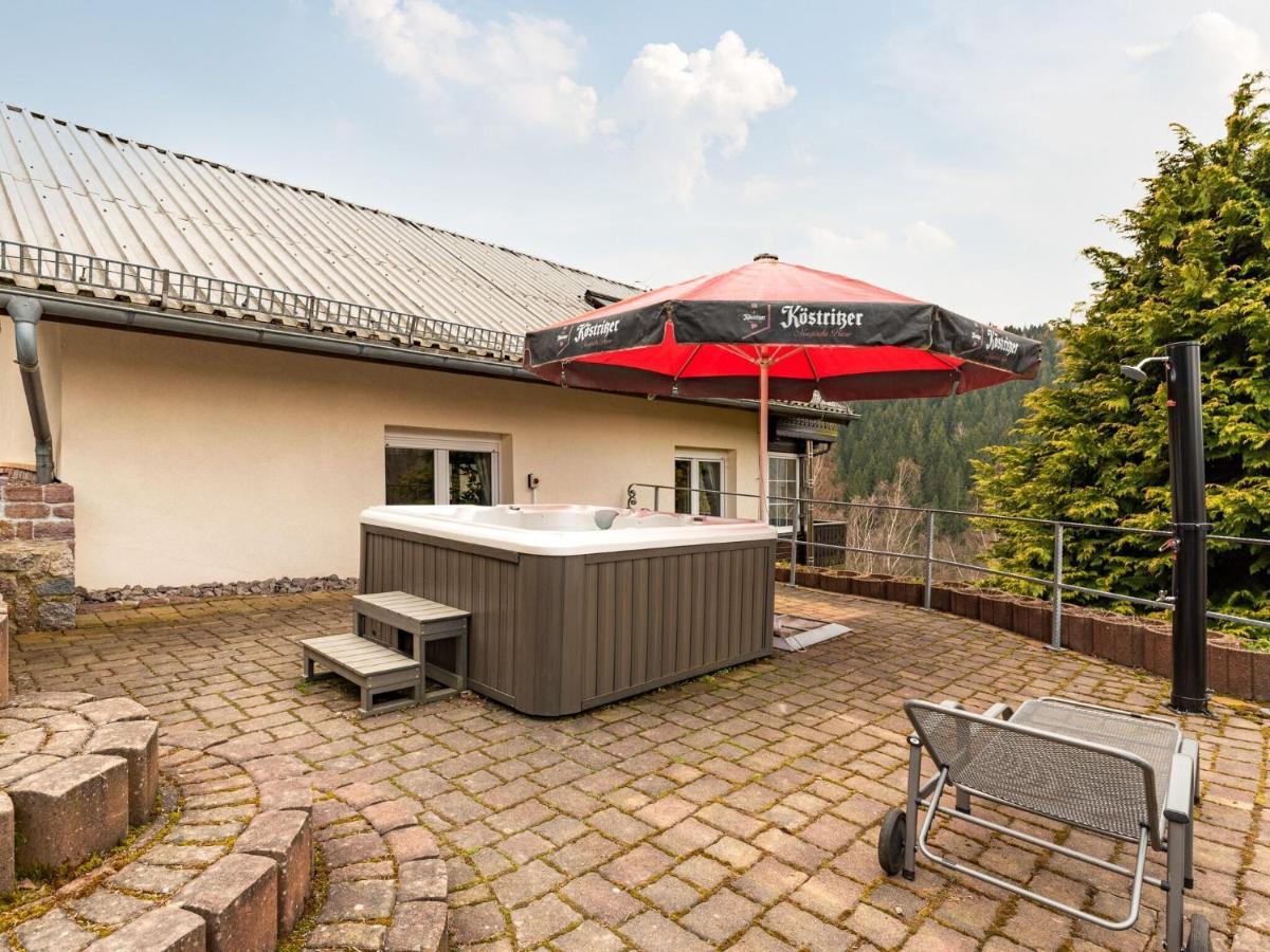Majestic Holiday Home With Jacuzzi Unterschönau Exterior foto